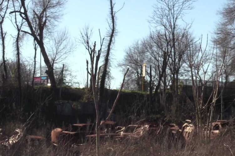 Una discarica abusiva