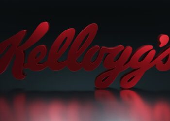 Logo di Kellogg, multinazionale statunitense che produce cibo per la prima colazione, snack, biscotti e cereali