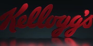 Logo di Kellogg, multinazionale statunitense che produce cibo per la prima colazione, snack, biscotti e cereali