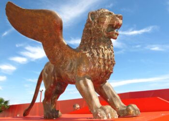 Il Leone d'oro, simbolo del Festival del Cinema di Venezia