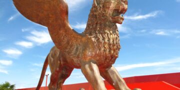 Il Leone d'oro, simbolo del Festival del Cinema di Venezia