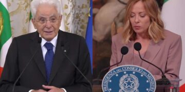 Sergio Mattarella e Giorgia Meloni