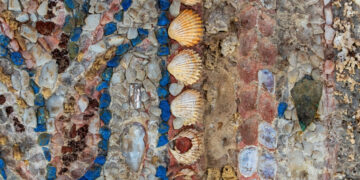 Vicino al Colosseo scoperta una sala-banchetti segreta del I secolo a.C.: mosaici, conchiglie e vetri rivelano una lussuosa domus romana