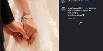 Diogo Jota married Rute Cardoso in June. (rutecfcardoso14/Instagram)