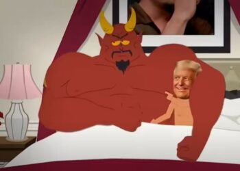 Trump a letto con Satana nell'ultimo episodio di South Park