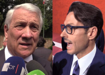 Antonio Tajani e Pier Silvio Berlusconi
