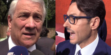 Antonio Tajani e Pier Silvio Berlusconi