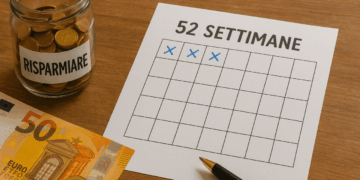 Come ho accumulato 1.378€ in un anno con la ‘sfida delle 52 settimane’ (e come iniziarla subito)