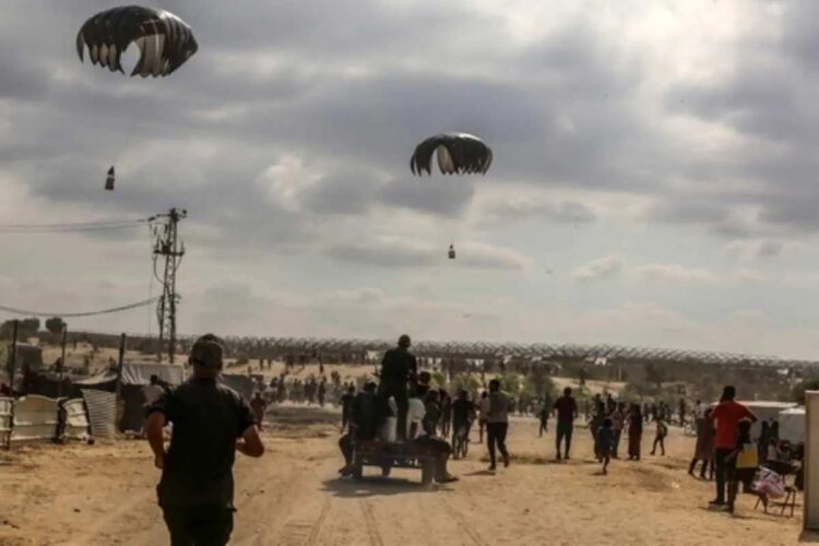 Aiuti italiani a Gaza