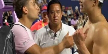 La lite tra Cobolli e Shelton