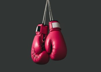 Dei guantoni da pugilato