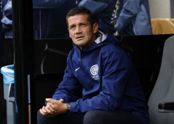 Head coach of Inter, Cristian Chivu