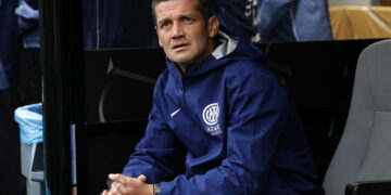 Head coach of Inter, Cristian Chivu