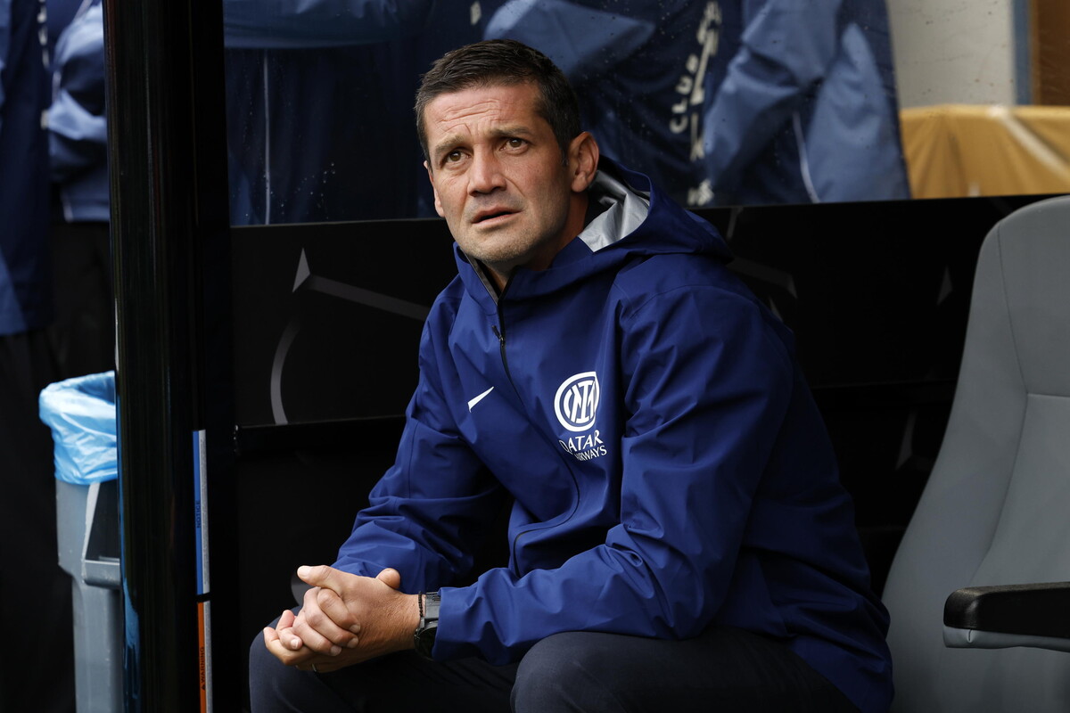 Head coach of Inter, Cristian Chivu