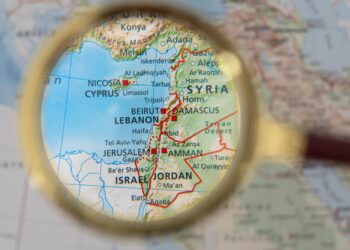 Il confine tra Siria e Libano