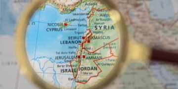 Il confine tra Siria e Libano