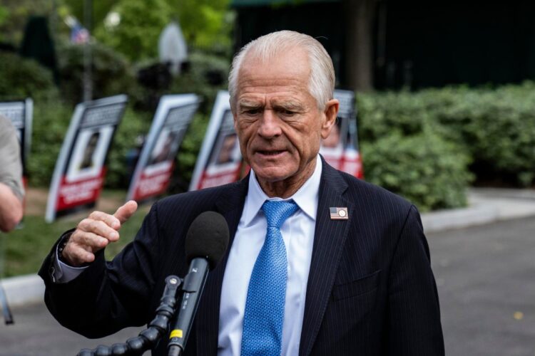 Il consigliere di Trump, Peter Navarro, sui dazi