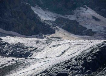 Il ghiacciaio del Ventina