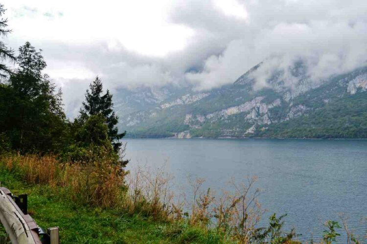 Il lago di Molveno