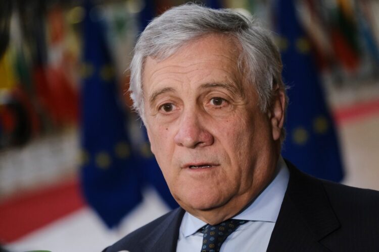 Il ministro degli Esteri Antonio Tajani sulle banche
