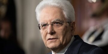 Il presidente della Repubblica Sergio Mattarella