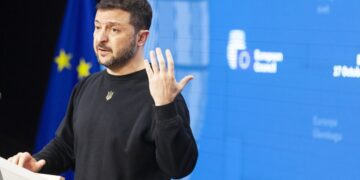 Il presidente ucraino Zelensky