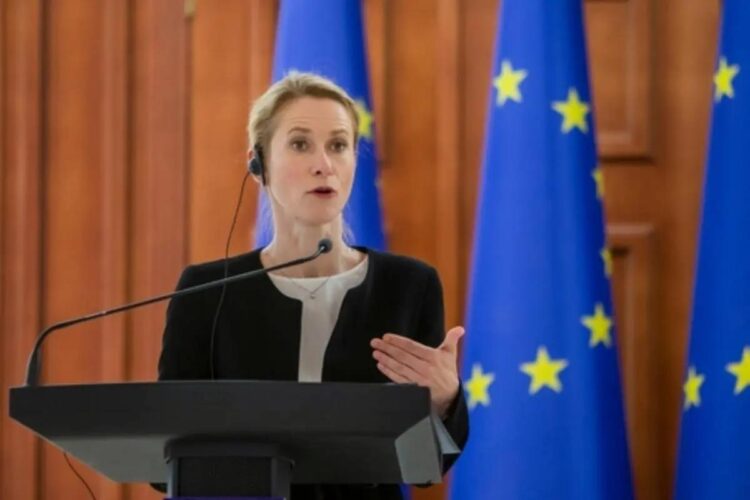 Kaja Kallas contro Putin