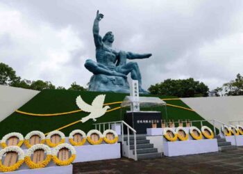 La commemorazione a Nagasaki