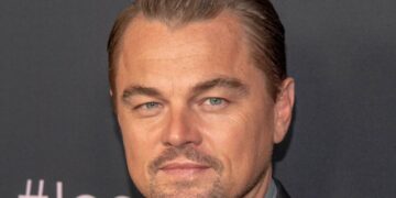 Un primo piano dell'attore Leonardo DiCaprio