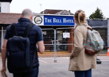 L'esterno del Bell Hotel