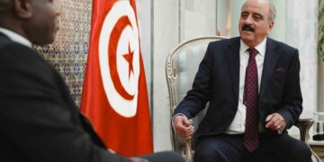 Mohamed Ali Nafti, il ministro degli esteri della Tunisia