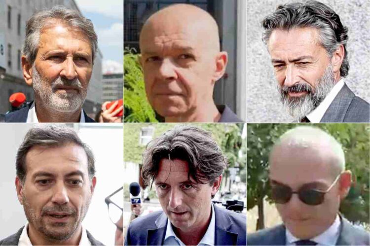 Nella combo i sei interrogati dal gip di Milano in un filone dell'inchiesta urbanistica