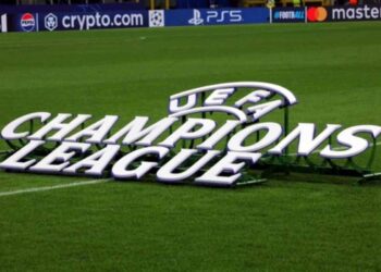Il logo della Champions League