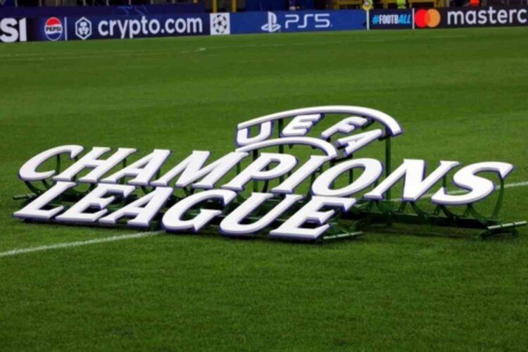 Il logo della Champions League