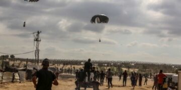 Nuovo lancio di aiuti su Gaza