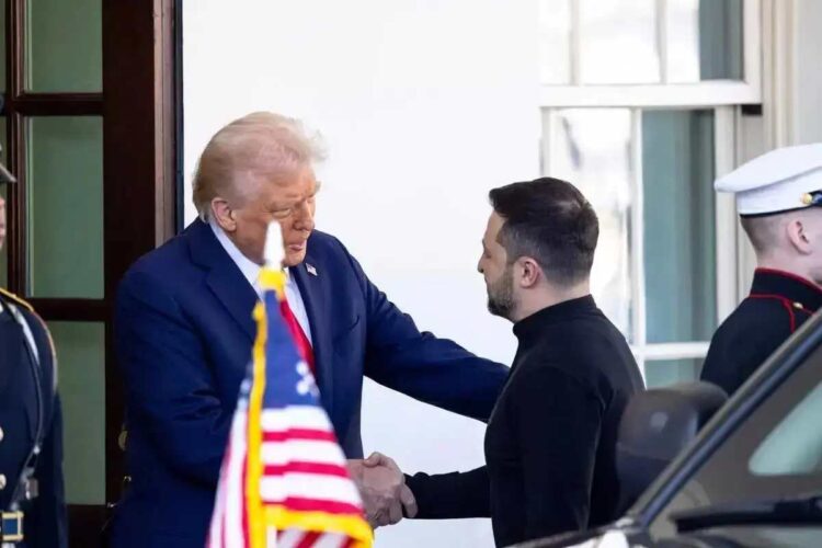 Oggi incontro tra Trump Zelensky e leader UE