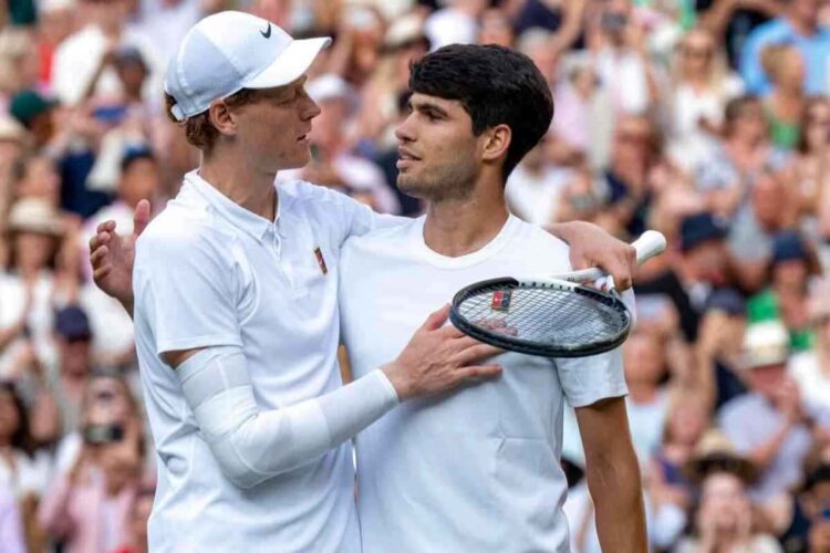 Sinner e Alcaraz sfida al primo posto del ranking