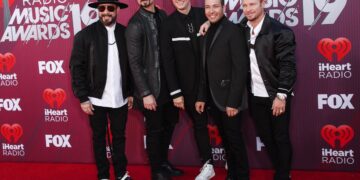 I Backstreet Boys agli iHeartRadio Music Awards nel 2019
