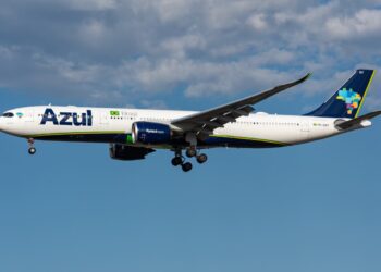 Un aereo di Azul, compagnia aerea del Brasile