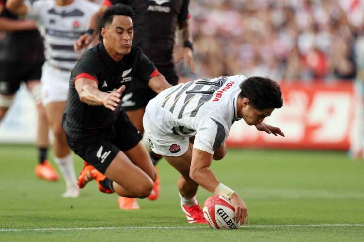 Una partita disputata dagli All Blacks