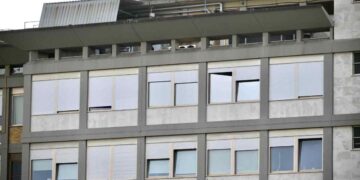 Una veduta esterna del policlinico Gemelli