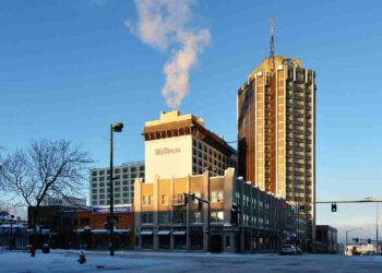 Uno degli hotel di Anchorage