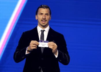 Zlatan Ibrahimovic nei sorteggi per la Champions League