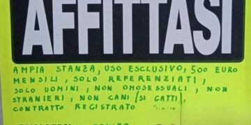 L'annuncio d'affitto omofobo a Talenti