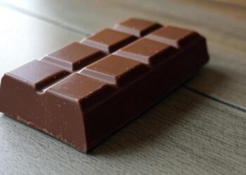 Una barretta di cioccolato