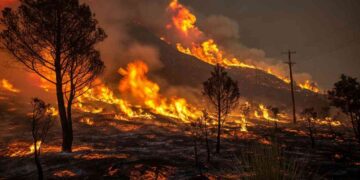 Un incendio alla Cop30