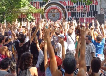 Il centro sociale Leoncavallo di Milano