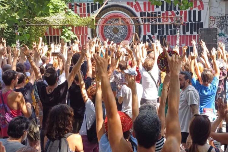 Il centro sociale Leoncavallo di Milano