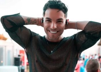 Il cantante italiano Marco Carta