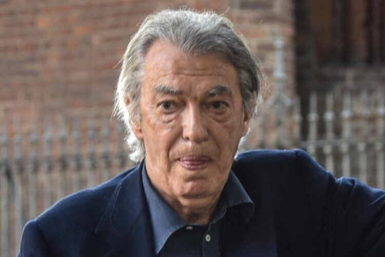 Un primo piano di Massimo Moratti